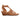 Hattie Round Toe Strappy Wedge Sandals