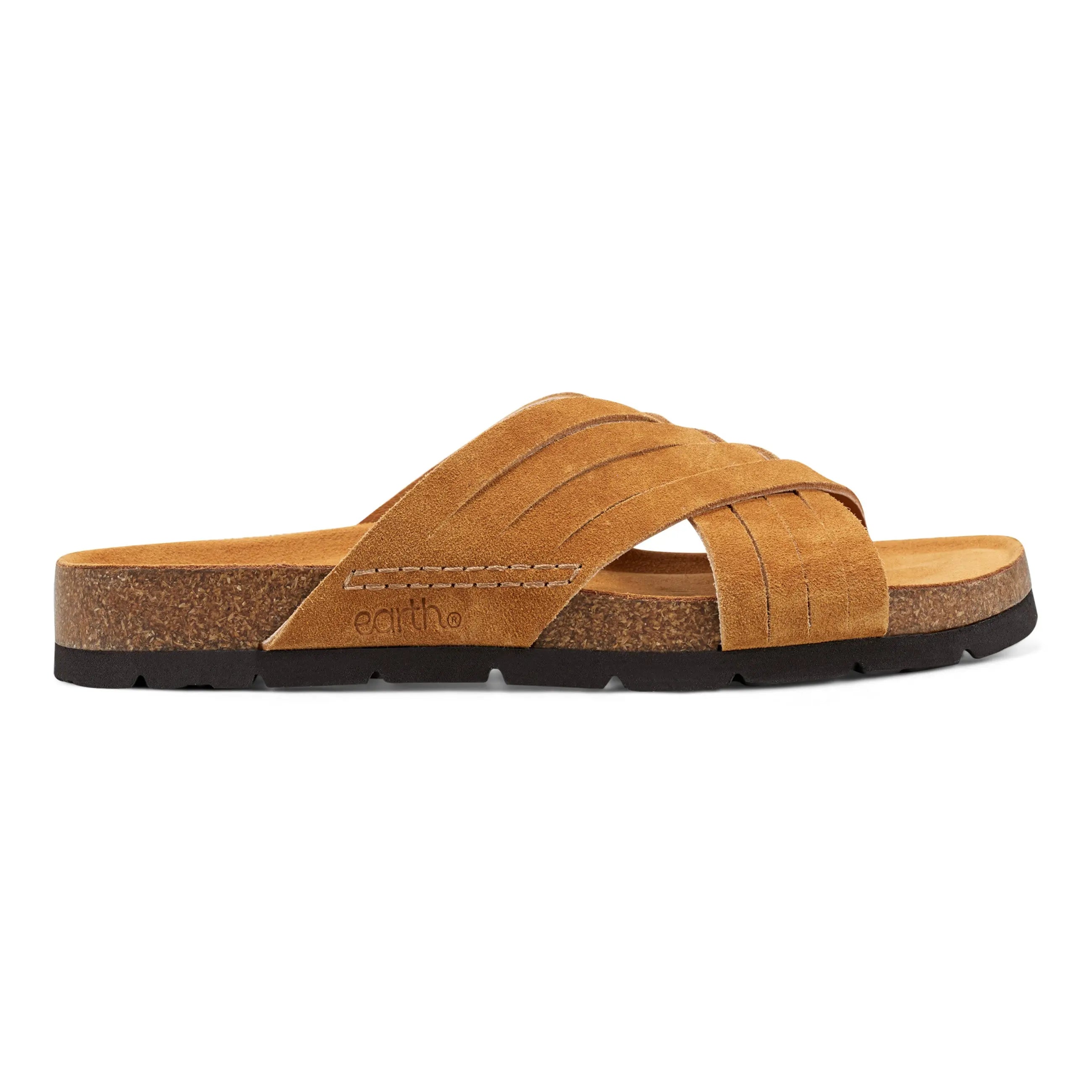 Atlas Casual Strappy Slip-On Flat Sandal